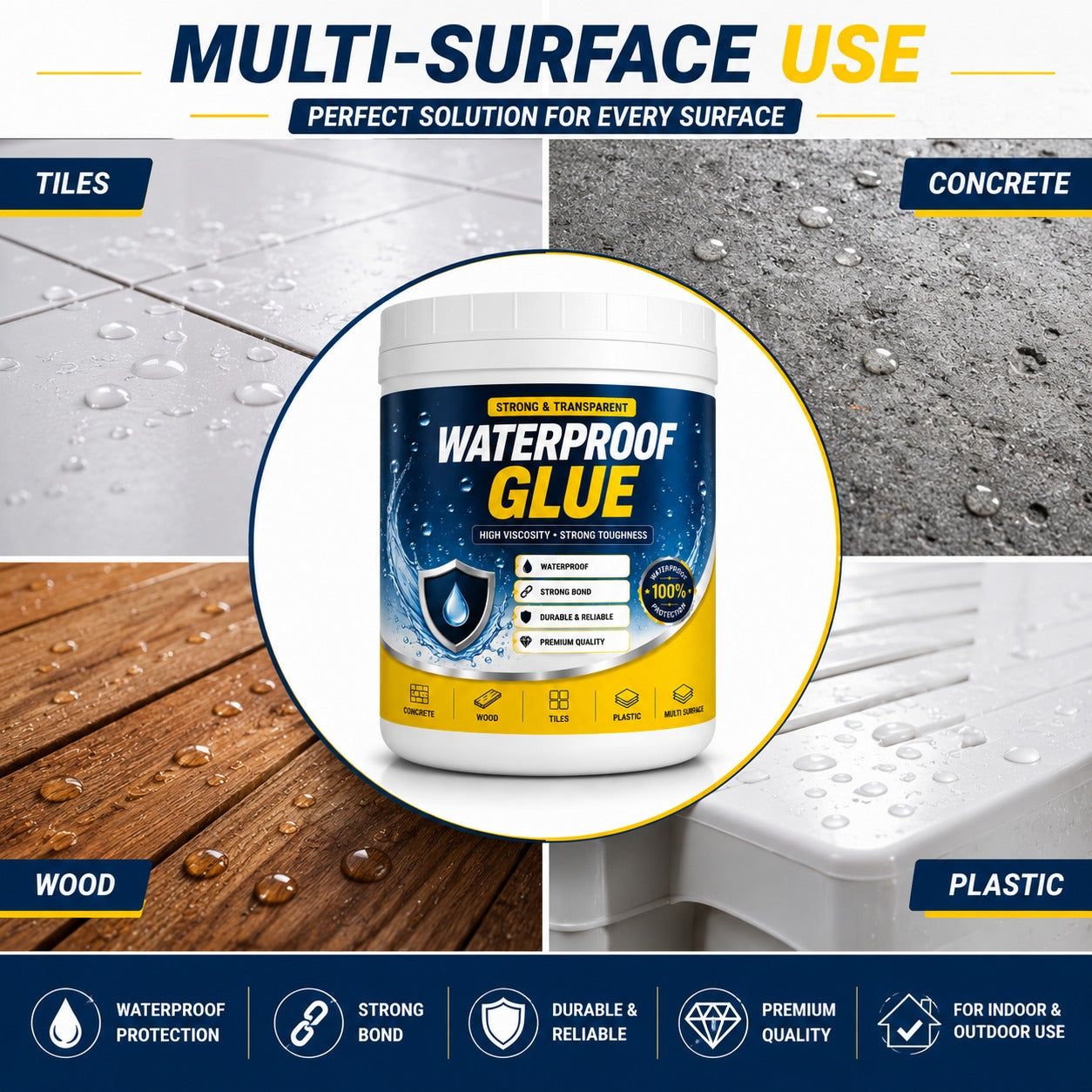 Transparent Waterproof Glue