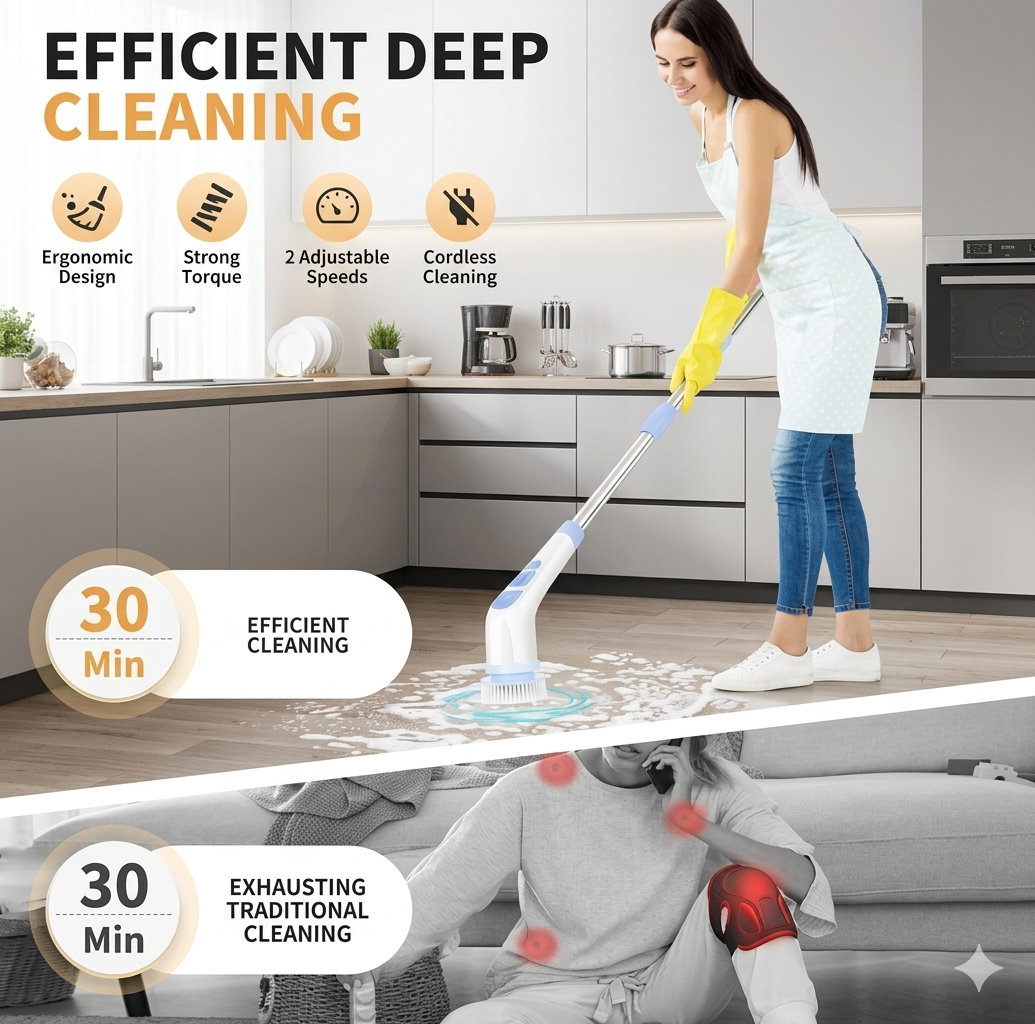 PowerSpin Pro™ Scrubber