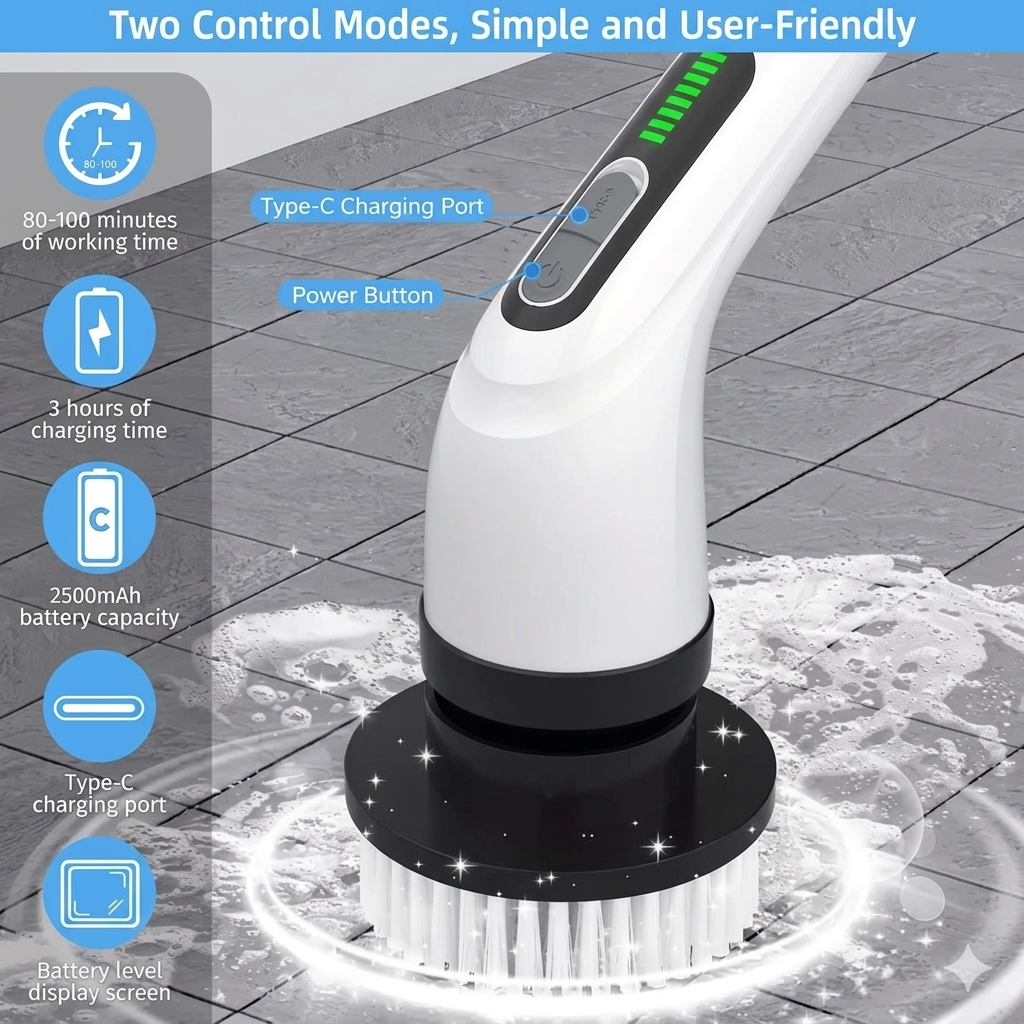 PowerSpin Pro™ Scrubber